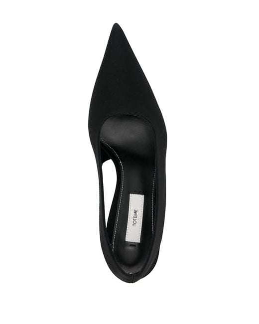 Totême Black Pointed Toe Pumps
