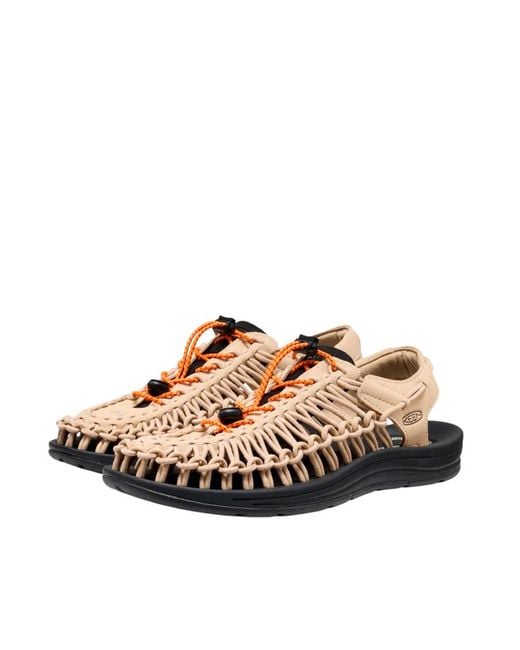 Keen White Drawstring Sandals for men