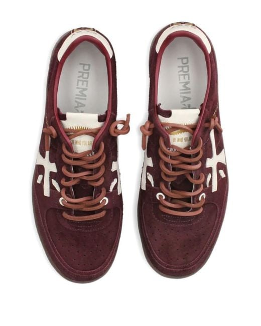 Premiata Brown Bskt Clayd Sneakers