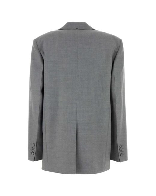 Sportmax Gray Baffo