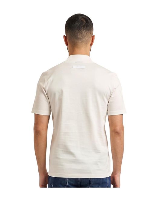 HUGO White Solid T-Shirt for men