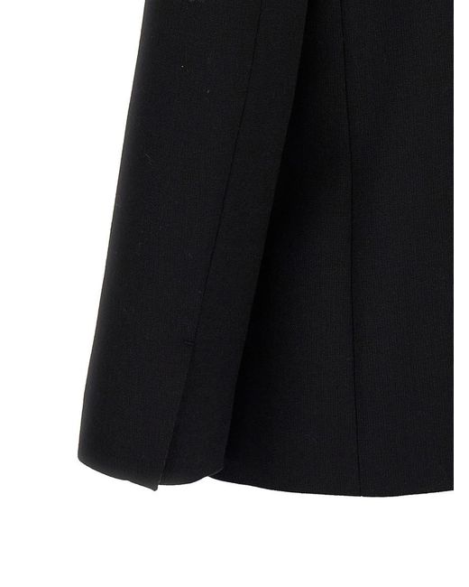 Jil Sander Black Tailored Single-Breasted Blazer