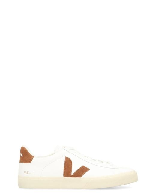 Veja White Low-Top Sneakers Field for men