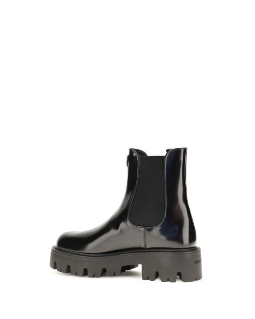 Prada Black Stride Boots