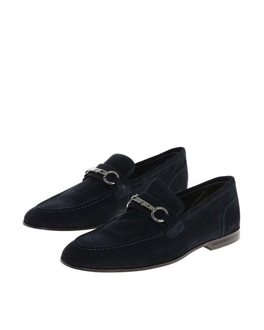 Corneliani Black Bit Loafers for men