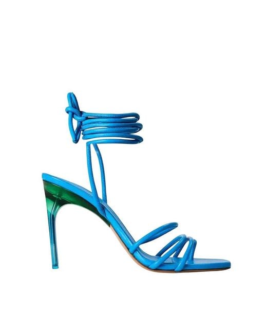 Off-White c/o Virgil Abloh Blue Solid Carryover Heels