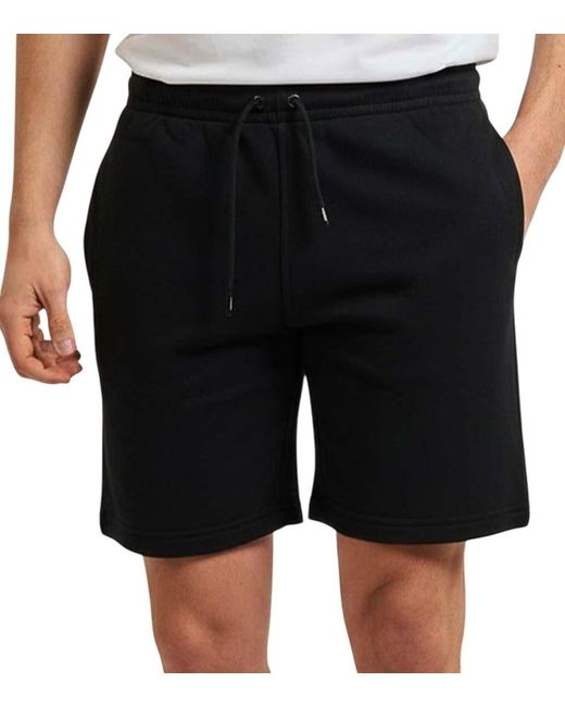 K-Way Black Regular Shorts for men