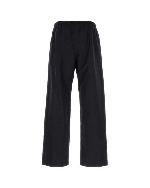 Gucci Black Nylon Solid Pyjama for men