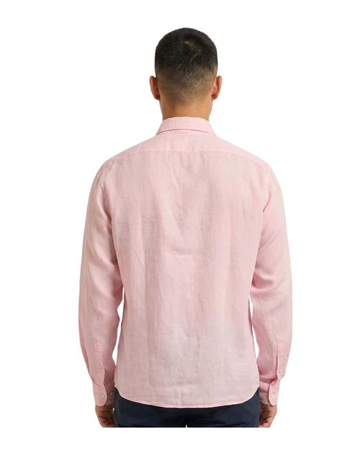 Boss Pink Logo Shirt for men