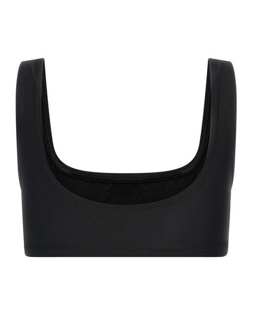 ANDAMANE Black Hollywood Top