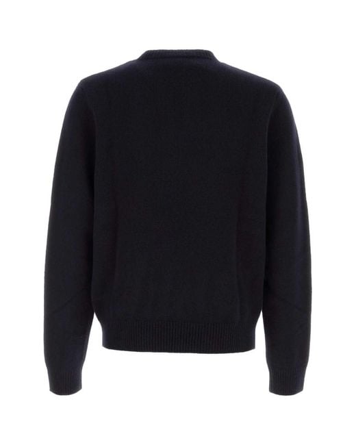 A.P.C. Blue Relaxed Sweaters for men