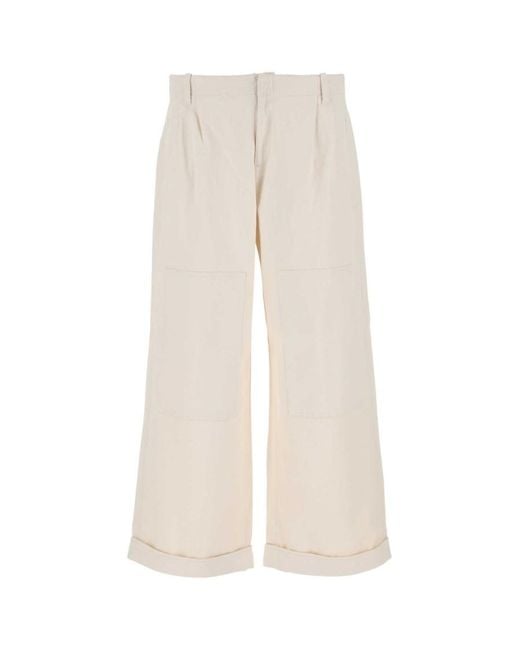 Etro White Pantalone for men