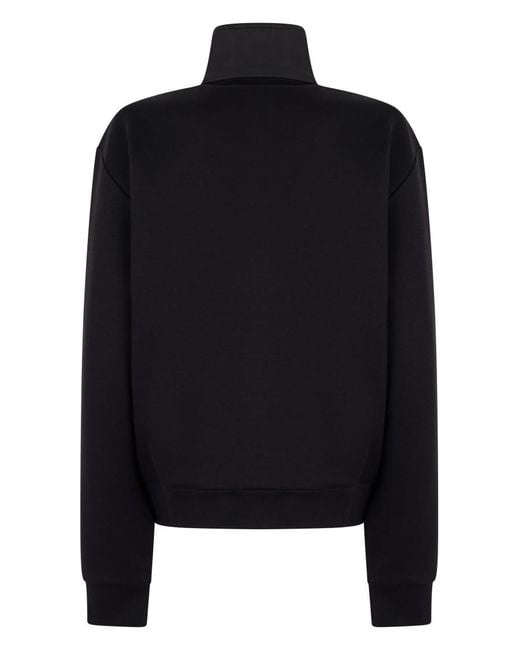 Prada Black Mock Collar Jacket for men