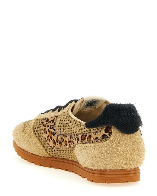 Autry Natural Lace Up Sneakers