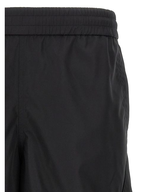 Givenchy Black Track Shorts for men
