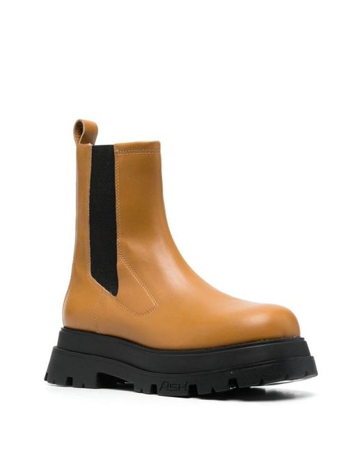 Ash Brown Elite Ankle Boots