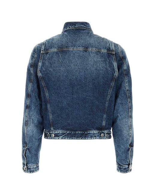 DSquared² Blue Regular Denim Jacket for men