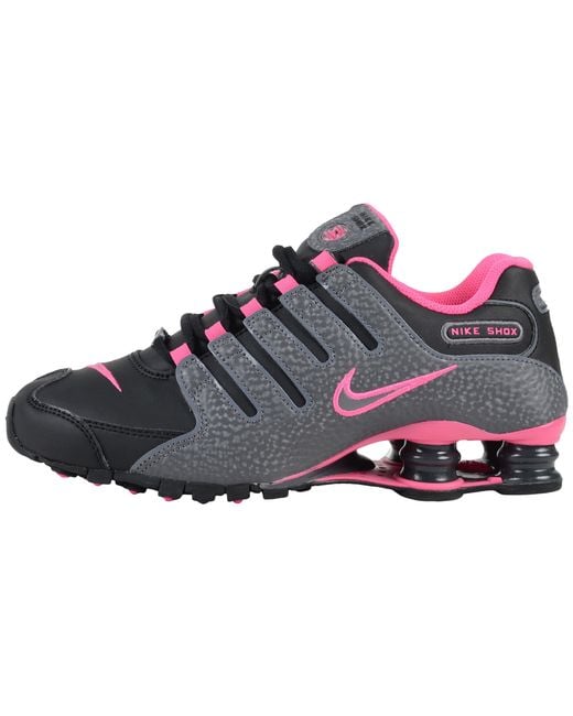 Nike Shox Nz pink and black nike shox in Pink | Lyst