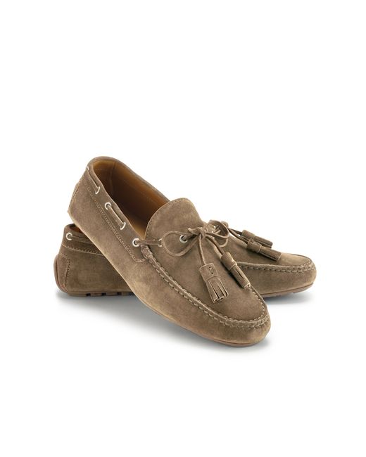 Ralph Lauren Harold Suede Tassel Driver 
