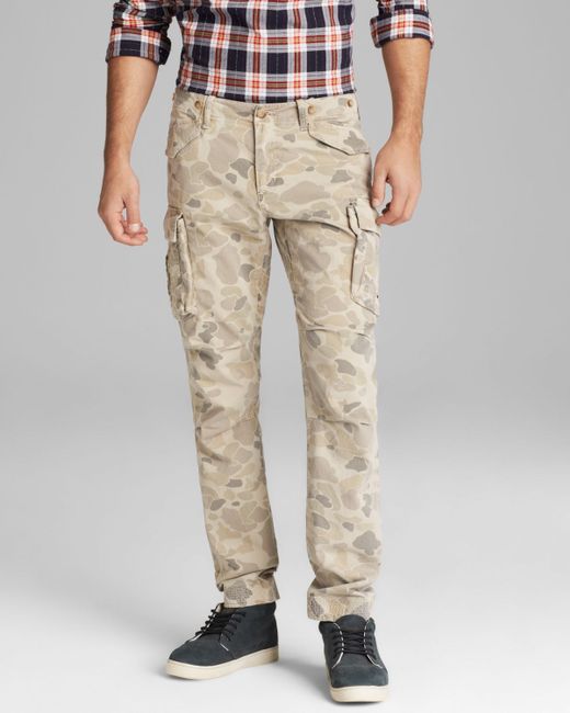 GANT Perfect Camo Cargo Pants - Slim Fit in Natural for Men | Lyst