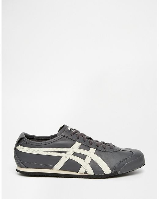 Asics Onitsuka Tiger Mexico 66 Trainers in Grey for Men | Lyst Canada