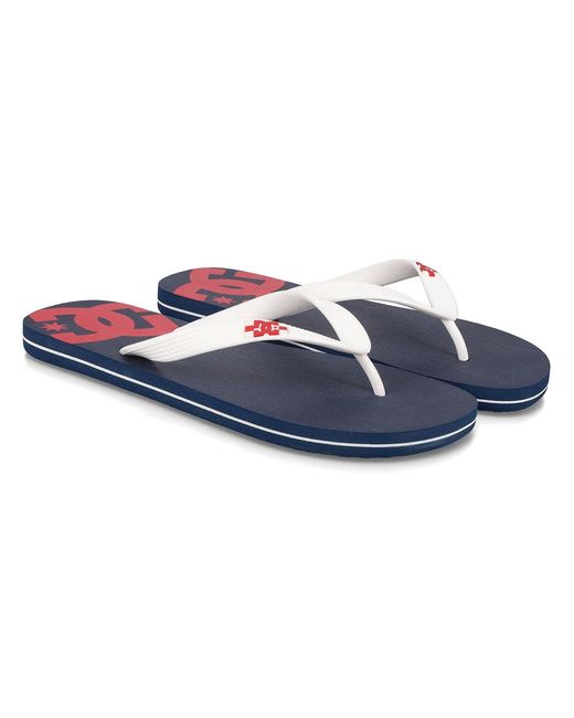 DC Shoes Blue Spray Slides for men