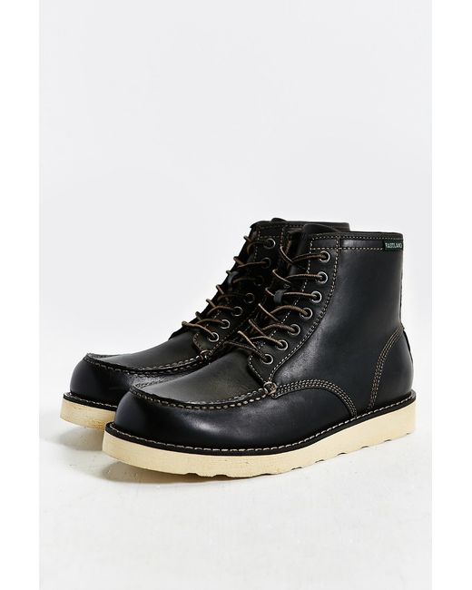 Eastland Black Lumber Up Moc-toe Boot for men