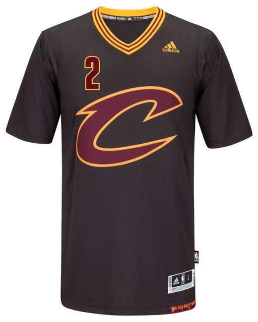 adidas Originals Men's Kyrie Irving Cleveland Cavaliers New Swingman Jersey  in Black for Men | Lyst