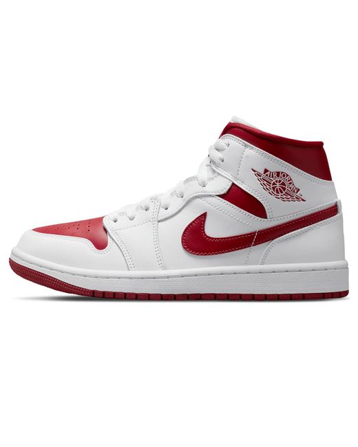 jordan 1 mid red chicago