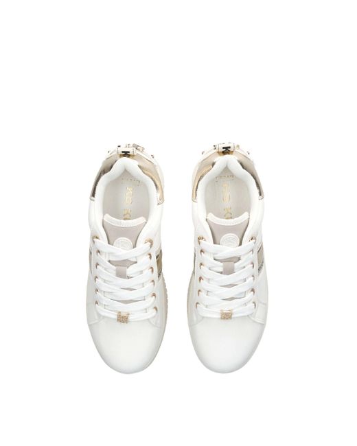 KG by Kurt Geiger White 'leslie Lace Up' Trainers