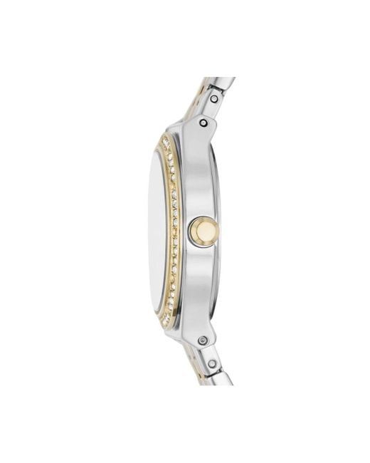 DKNY Blue Stainless Steel Fashion Analogue Quartz Watch - Ny6632