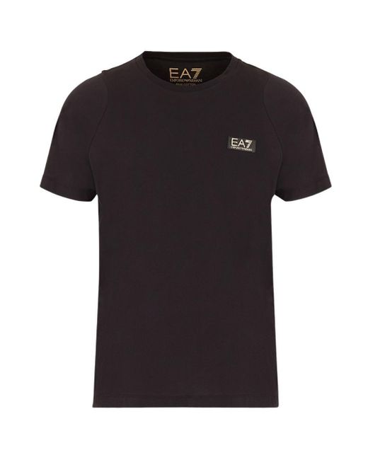 EA7 3hpt85 Pjm9z 1200 Black T-shirt for men