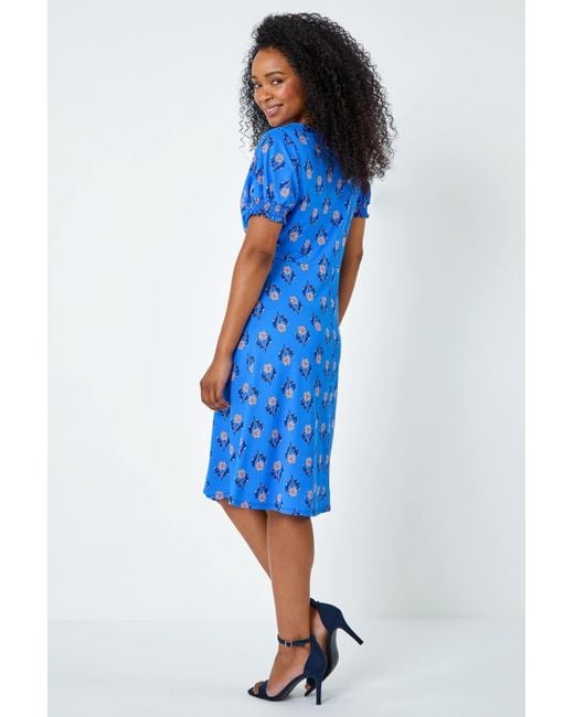 Roman clearance blue dress