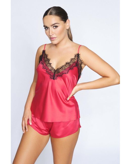 Ann Summers Red Cerise Cami Set