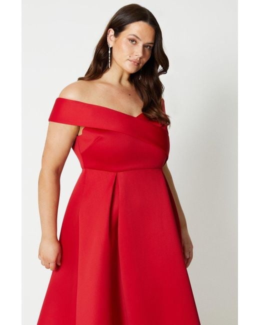 Coast scuba bardot dress cheap