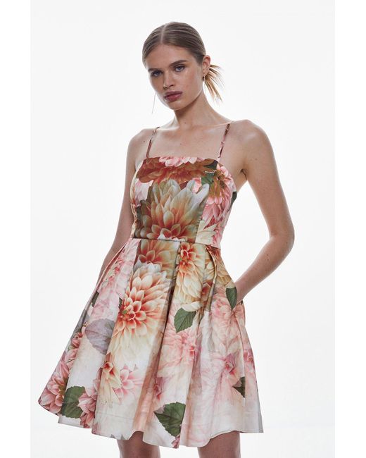 Multicolor top prom dress