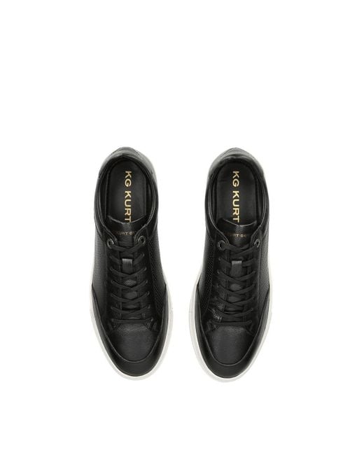 KG by Kurt Geiger Black 'hype' Leather Trainers for men