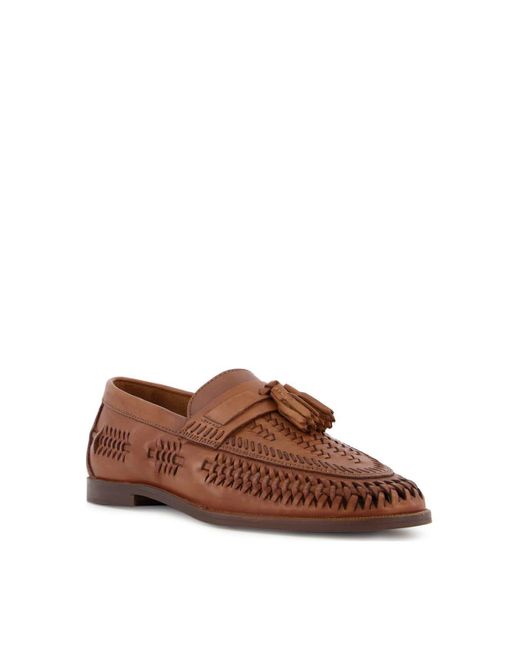Dune Brown 'burlingtons' Leather Loafers for men