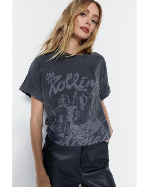 Warehouse Blue The Rolling Stones Graphic T-shirt