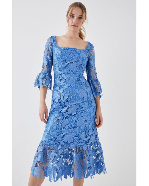 Coast betty midi dress top