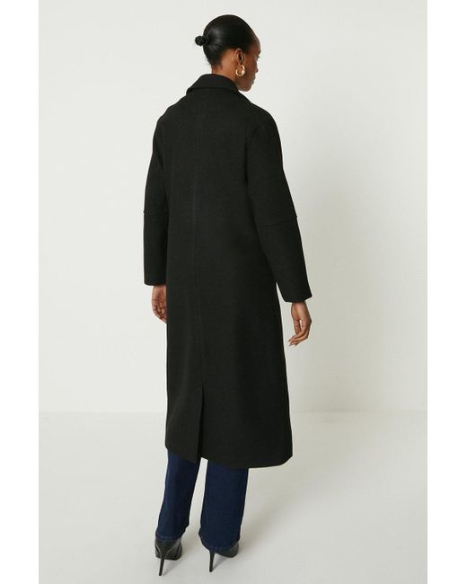 Principles navy store boucle coat