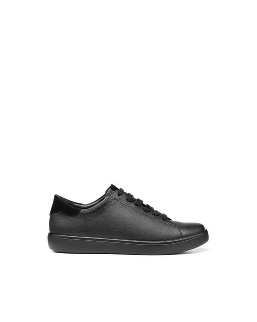 Hotter Black Slim Fit 'switch Ii' Deck Shoes