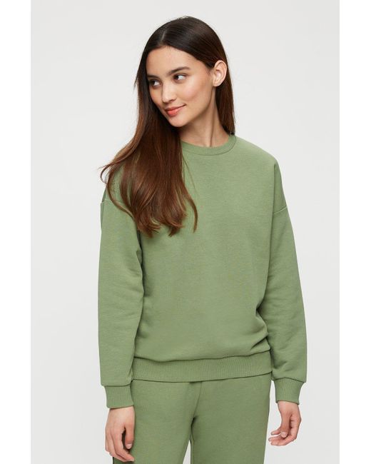 Dorothy Perkins Green Petite Sage Sweatshirt