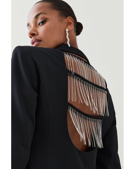 Diamante trim blazer Clearance