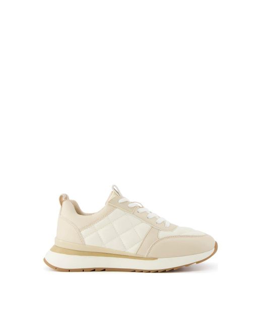 Dune White 'enisse' Trainers