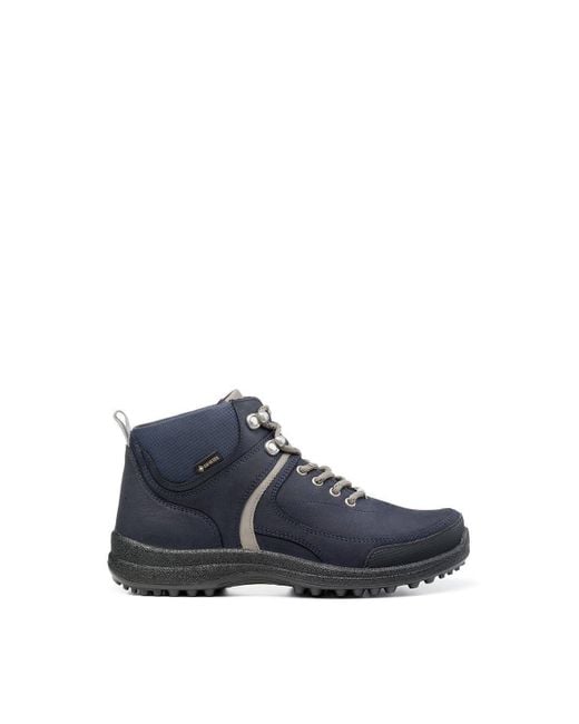 Hotter Blue Wide Fit 'alpine' Gtx® Walking Boots