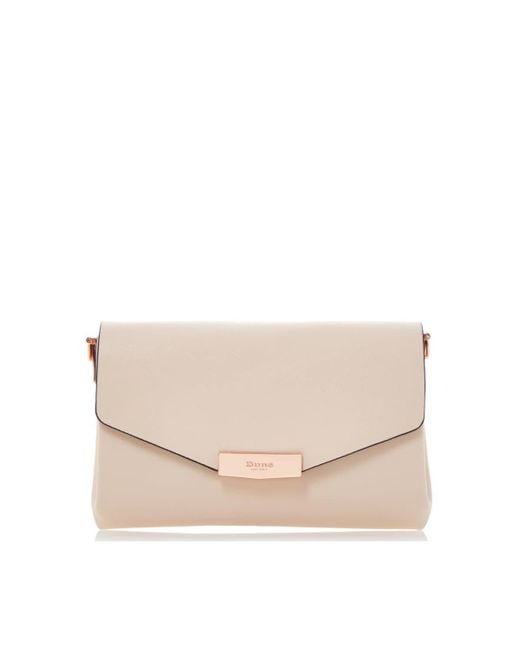 Dune Natural 'exie' Clutch