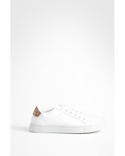 Designer glitter cheap trainers