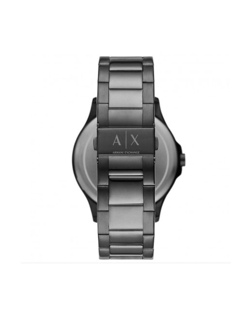 Armani Exchange Black Stainless Steel Fashion Analogue Quartz Watch - Ax2427 for men