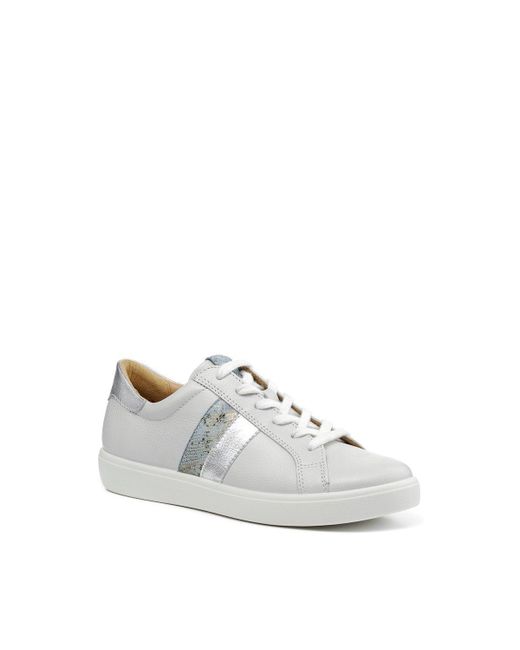 Hotter White Extra Wide 'switch' Deck Shoes